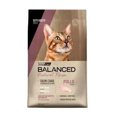 Balanced Gato Recipe Natural Pollo 3 Kg