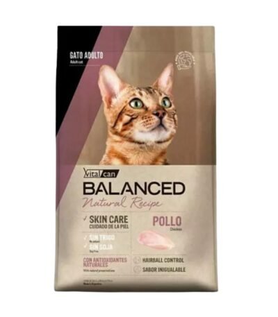 Balanced Gato Recipe Natural Pollo 3 Kg