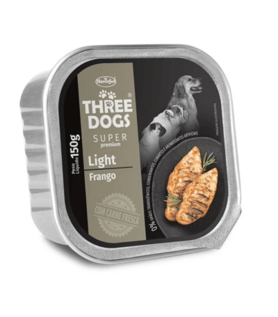Lata Thrre Dogs Light 150 Gr Pollo