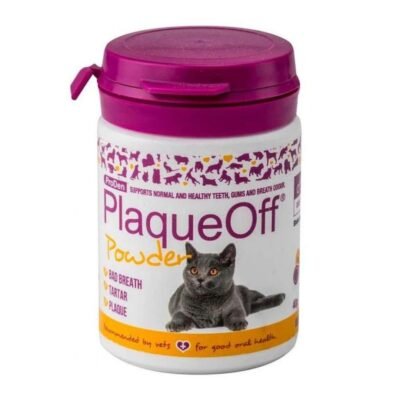 Plaque Off Polvo Para Gato 40 Gr