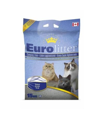 Arena Sanitaria Aglomerante Euro Litter 15 Kg