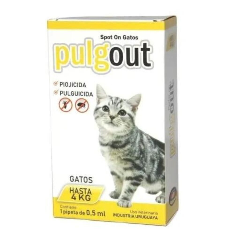 Pulgot Para Gatos Hasta 4 Kg
