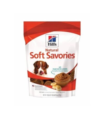 Hill’s Natural Soft Savories, Sabor Mantequilla de Maní y Plátano
