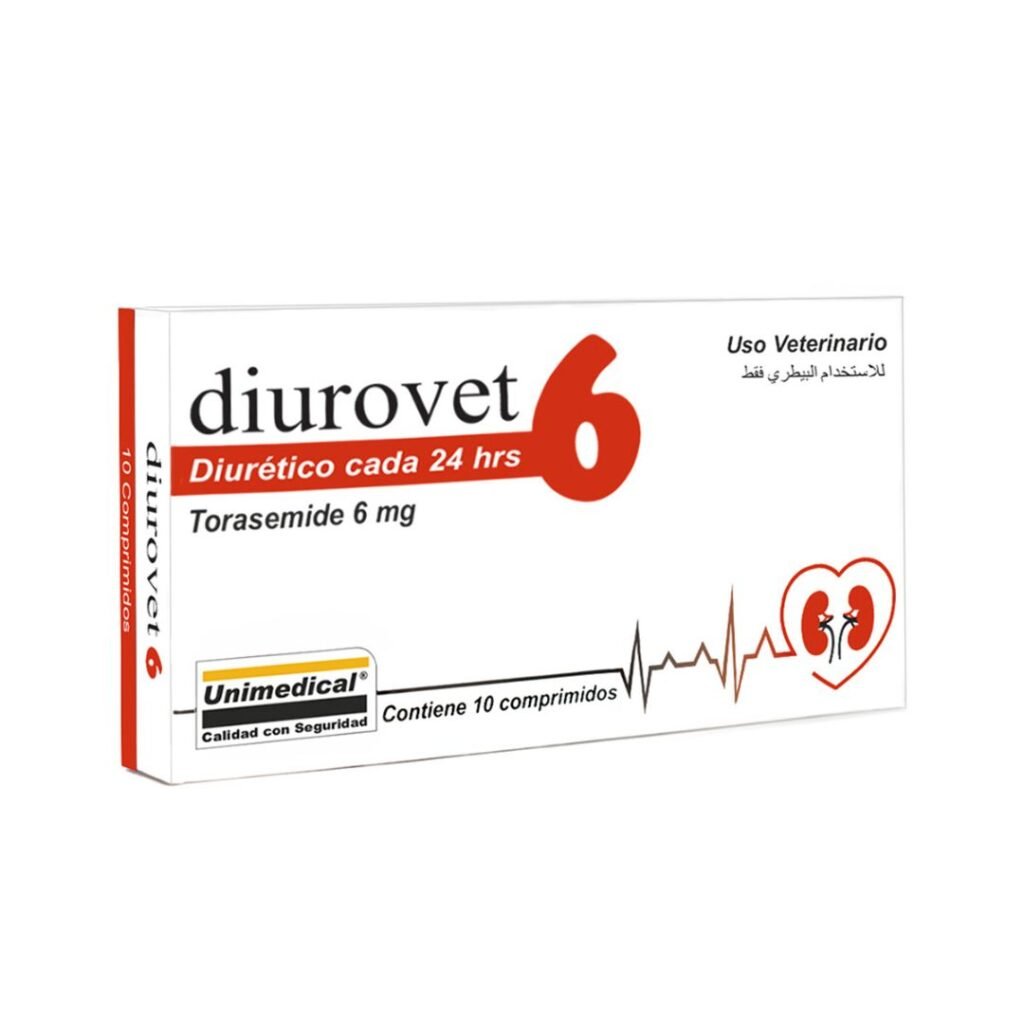 Diurovet Torasemide 6 Mg