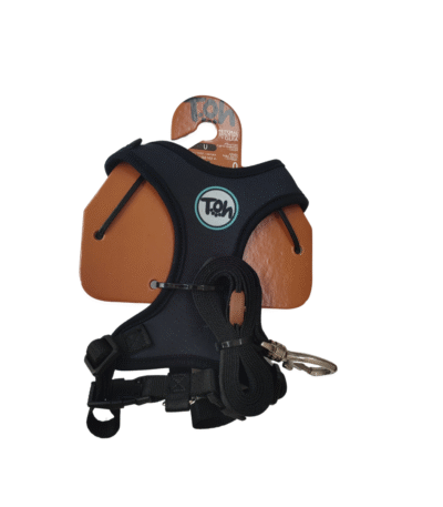 Arnés y Correa Toh Neo Gato Negro