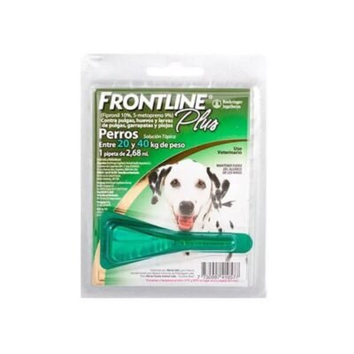 Pipeta Frontline Plus Perro Entre 20 Y 40 Kg