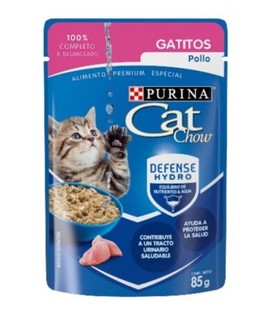 Sobre Cat Chow Kitten Pollo 85 Gr