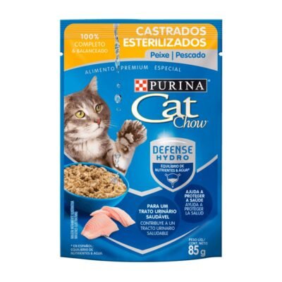 Sobre Cat Chow Castrado Pescado 85 Gr