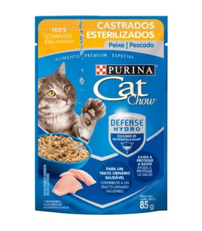 Sobre Cat Chow Castrado Pescado 85 Gr