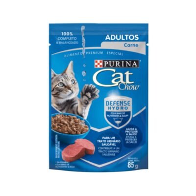 Sobre Cat Chow Adulto Carne 85 Gr