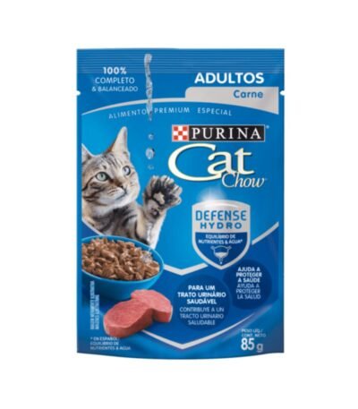 Sobre Cat Chow Adulto Carne 85 Gr