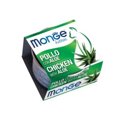 Lata Monge Kitten Pollo Con Aloe 80 Gr