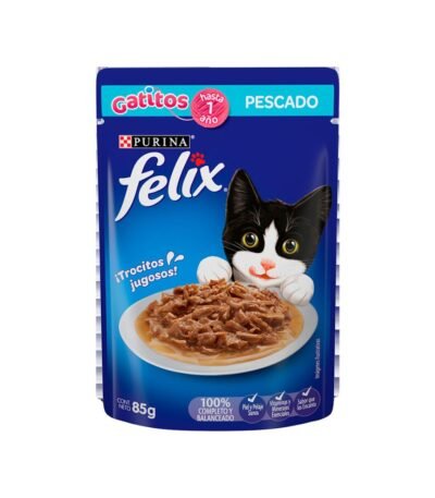 Sobre Felix Classic Gatitos Pescado 85 Gr