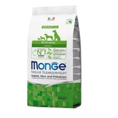 Monge Adulto Mediano Conejo 2,5 Kg