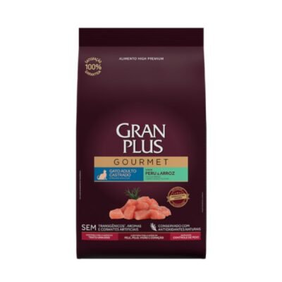 Gran Plus Gourmet Gato Adulto Castrado 1 Kg