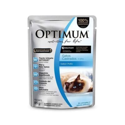 Sobre Optimun Gato Castrado 85 Gr