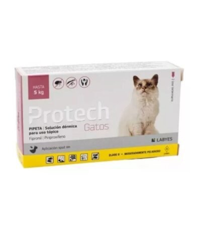 Protech Pipeta Para Gatos Hasta 5 Kg