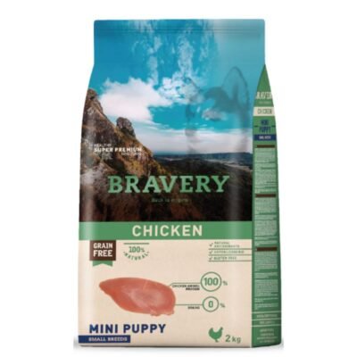 Bravery  Puppy Small Pollo 2 Kg