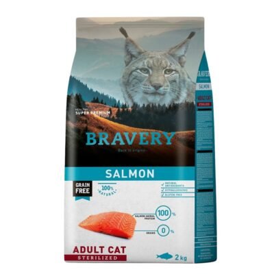 Bravery Gato Castrado Pescado 2 Kg