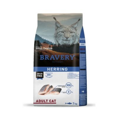 Bravery Gato Adulto Pescado 7 Kg