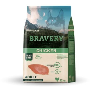 Bravery Adulto Large/Medium Pollo 12 Kg