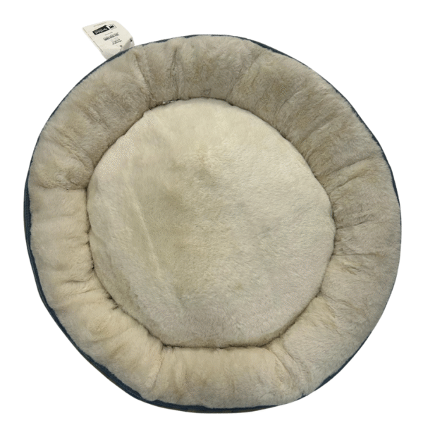 Cuna Redonda 60 cm Escocesa Azul