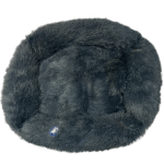 Cama Rectangular Anti Estres Color Gris Plomo