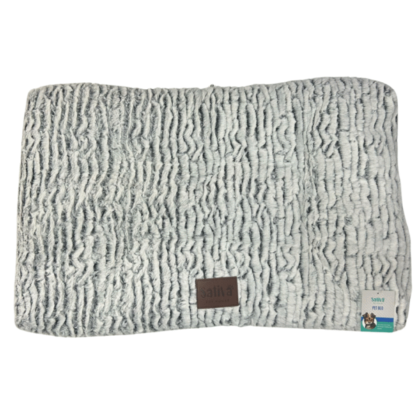 Cuna Sativa Gris Peludita  76 x 48 x 7,5 cm