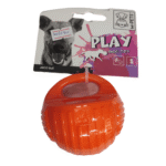 Pelota De Goma Naranja Con Chifle