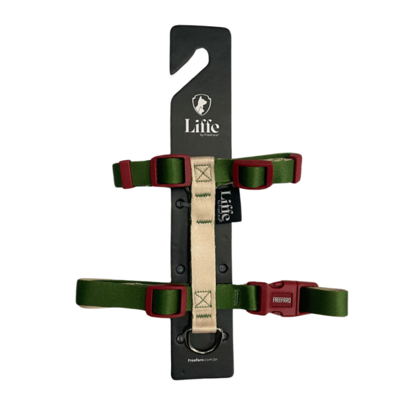 Pretal H Color Verde Y Beige Talle M