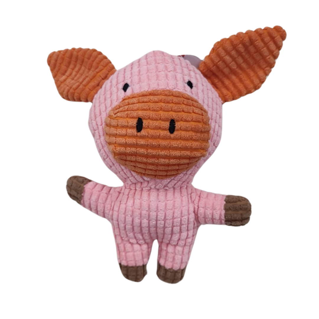 IMGN2001CERDO Peluche Cerdo Para Perros Con Chifle - Imagen 1