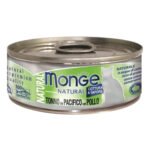 Lata Monge Para Gatos Sabor Atun Y Pollo 80 Grs