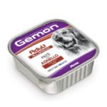 Lata Gemon Para Perro Adulto Cordero 150 Grs