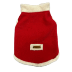 Campera De Pana Roja  Y Corderito Talle 5