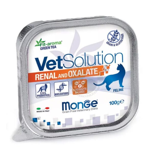 Lata VetSolution Renal Y Oxalato Gato 100 Grs