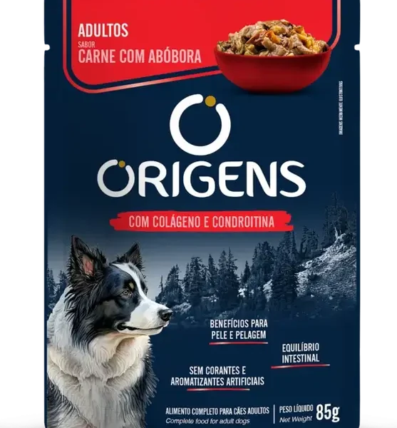 Sobre Origens Para Perros Adulto Sabor Carne 85 Grs