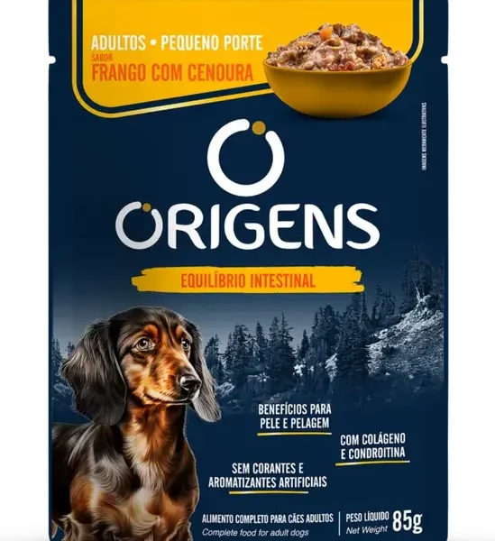 Sobre Origens Para Perros Adulto Sabor Pollo 85 Grs