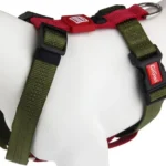 Pretal Para Perros Talle Xl Color Verde Y Rojo Reflectivi 58-98 Cm