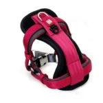 Pretal Para Perros Color Rojo Y Gris Talle M 30-50  Cm