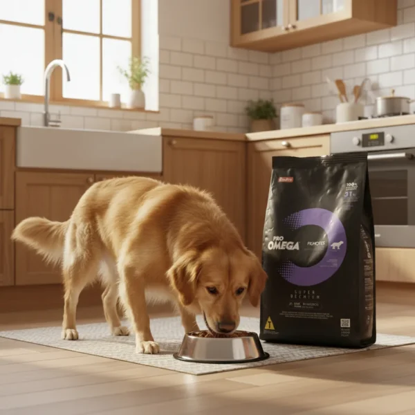 Alimento Omega Cachorro Med/Gde 17kg+Paños+Pipeta+Galletas