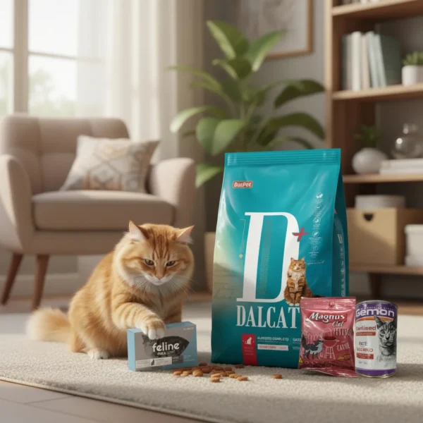 Alimento Dalcat Adulto 25Kg+Pipeta+Gemon+Snack Magnus