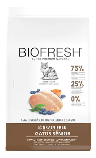 Alimento Biofresh Gato Senior 7,5 Kg Sabor Pollo