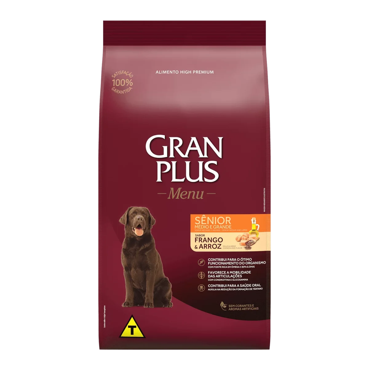 GRANPLUS MENU PERRO SENIOR POLLO & ARROZ 15KG