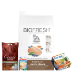 Alimento Biofresh Para Gato Senior Sabor Pollo 7,5 kg+Churu de Atun Y Vieiras+Lata Monge Atun Con Frutas 80 Grs+Arena Canada Litter 18 Kg