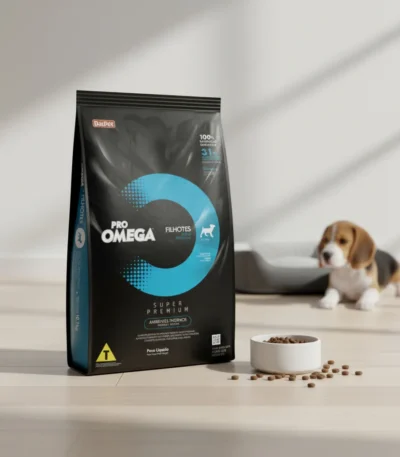 Alimento Omega Puppy Raza Small 3kg+Paños+Juguete+Pipeta