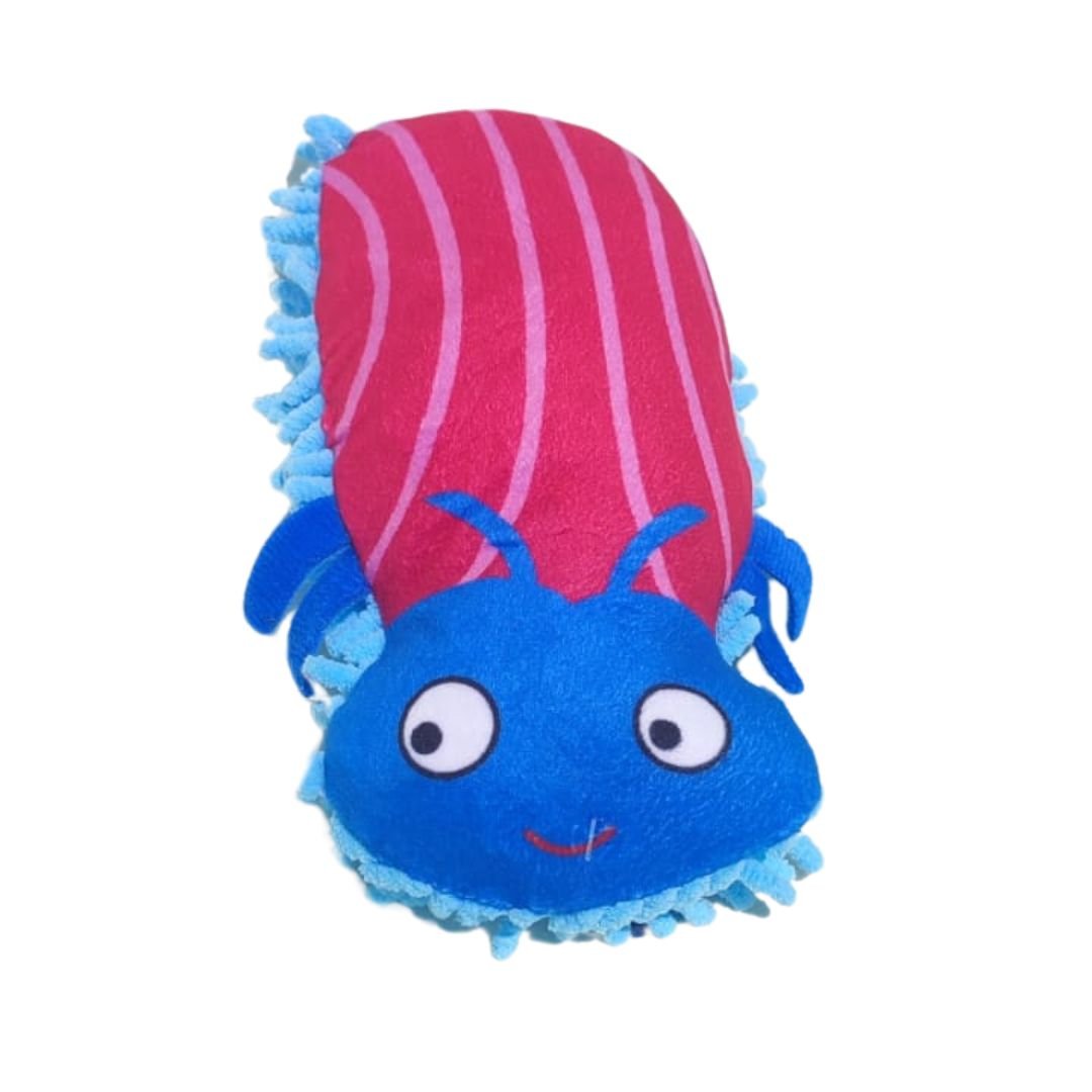 ABT1401SKI Peluche Insecto Con Chifle Color Azul 21 Cm Para Perros - Imagen 1