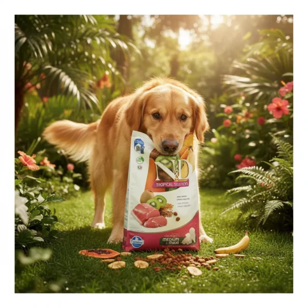 Alimento NYD Ancestral Tropic Dog Puppy M/Maxi Cerdo 2+0,5Kg