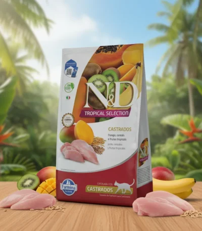 Alimento NYD Ancestral Tropical Gato Castrado Pollo 1,5 Kg