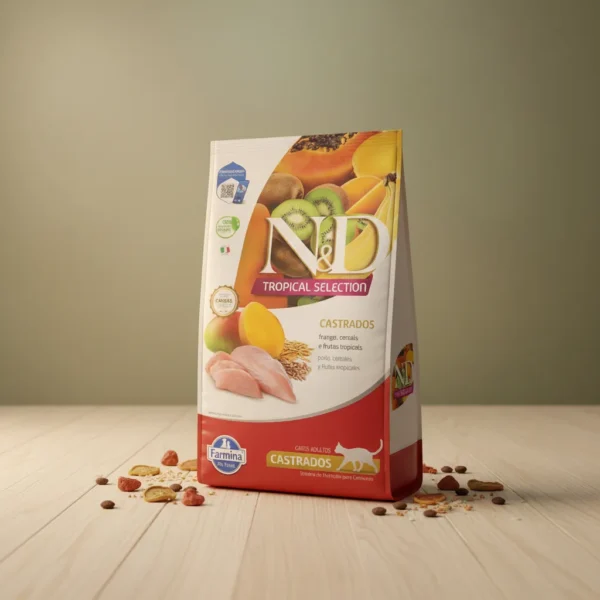 Alimento NYD Ancestral Tropical Gato Adulto Sabor Pollo 7 Kg