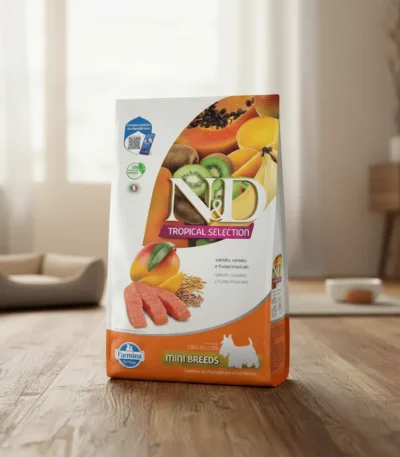 Alimento NYD Ancestral Tropic Dog Adult Mini Salmon 2+0,5Kg